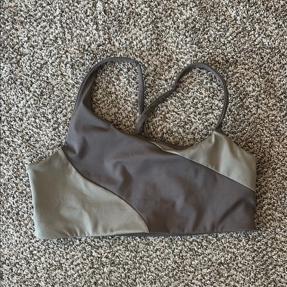 Free People Two-Tone Sports Bra